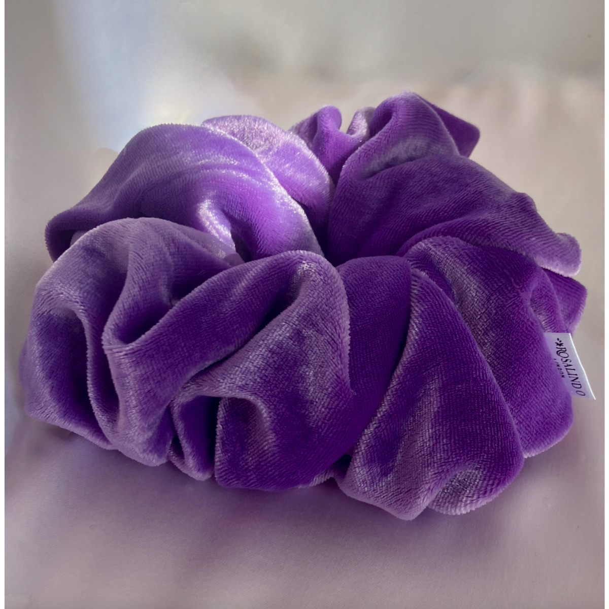 Lilac Velvet Scrunchie