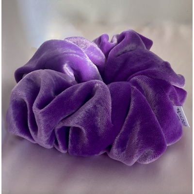 Lilac Velvet Scrunchie